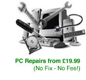 PC and Laptop repairs illustration