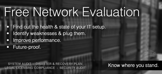 Free Network Evaluation